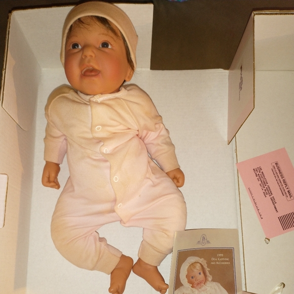 Lee Middleton Reva Schick reborn doll 1999 Small Wonder girl NIB with COA! - Picture 1 of 12